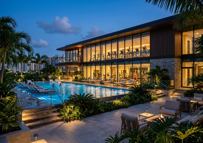 The Mile Ravet Swimming Pool and Fitness Clubhouse