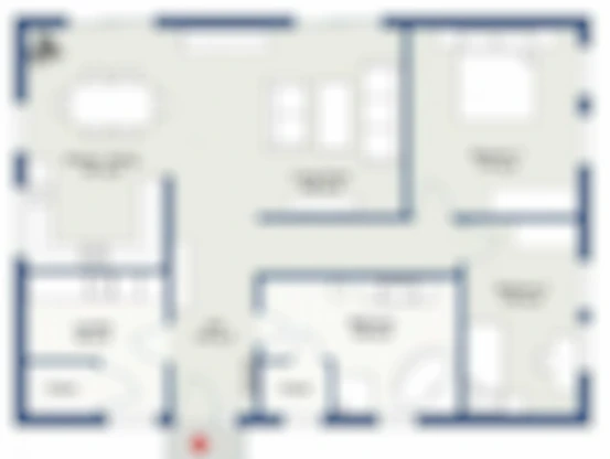 The Mile Ravet 3 BHK Luxury Floor Plan